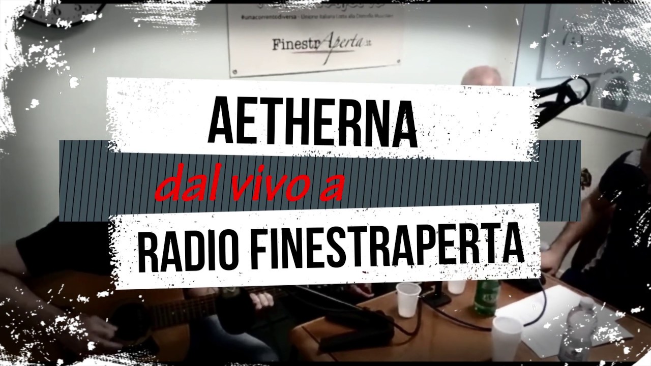 Aetherna - Devil's Lullaby. Live unplugged @ Radio FinestrAperta
