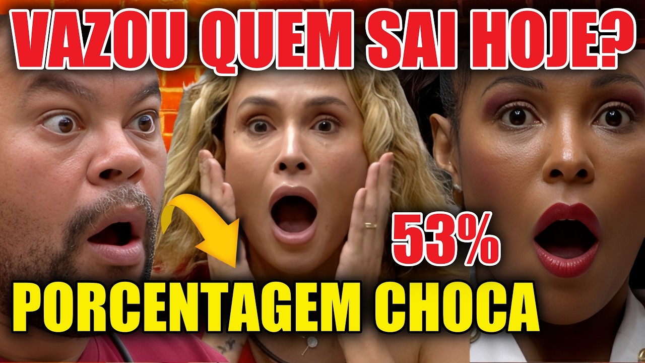 🔴ENQUETE PAREDÃO BBB26 QUEM SAI HOJE: SARAH, BABU OU SOL? RESULTADO ATUALIZADO BOMBÁSTICO