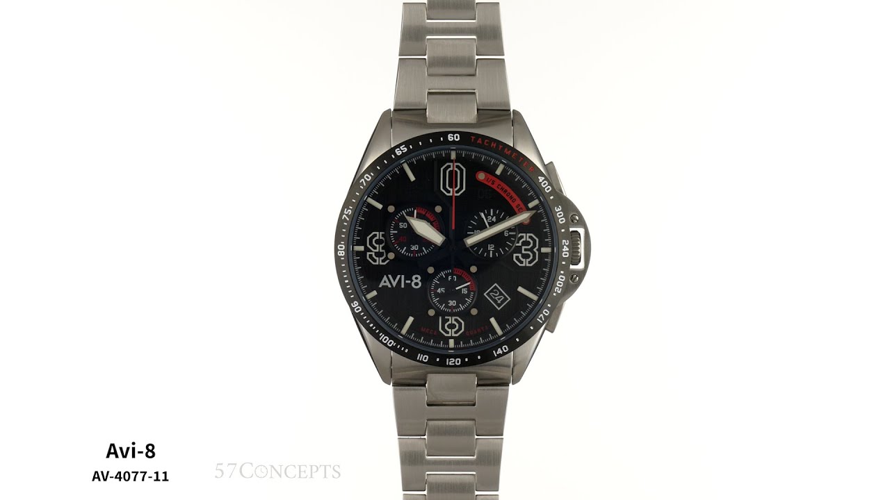 AVI-8 AV-4077-11 P-51 Mustang &bull; Zegarek męski