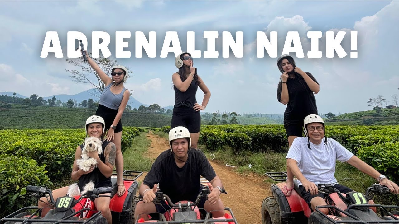 Naik ATV di Pangalengan.. TRACK-NYA GILA!!