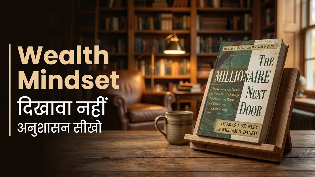 How to Get Rich? 💰The Millionaire Next Door Book Summary in Hindi | Financial Freedom