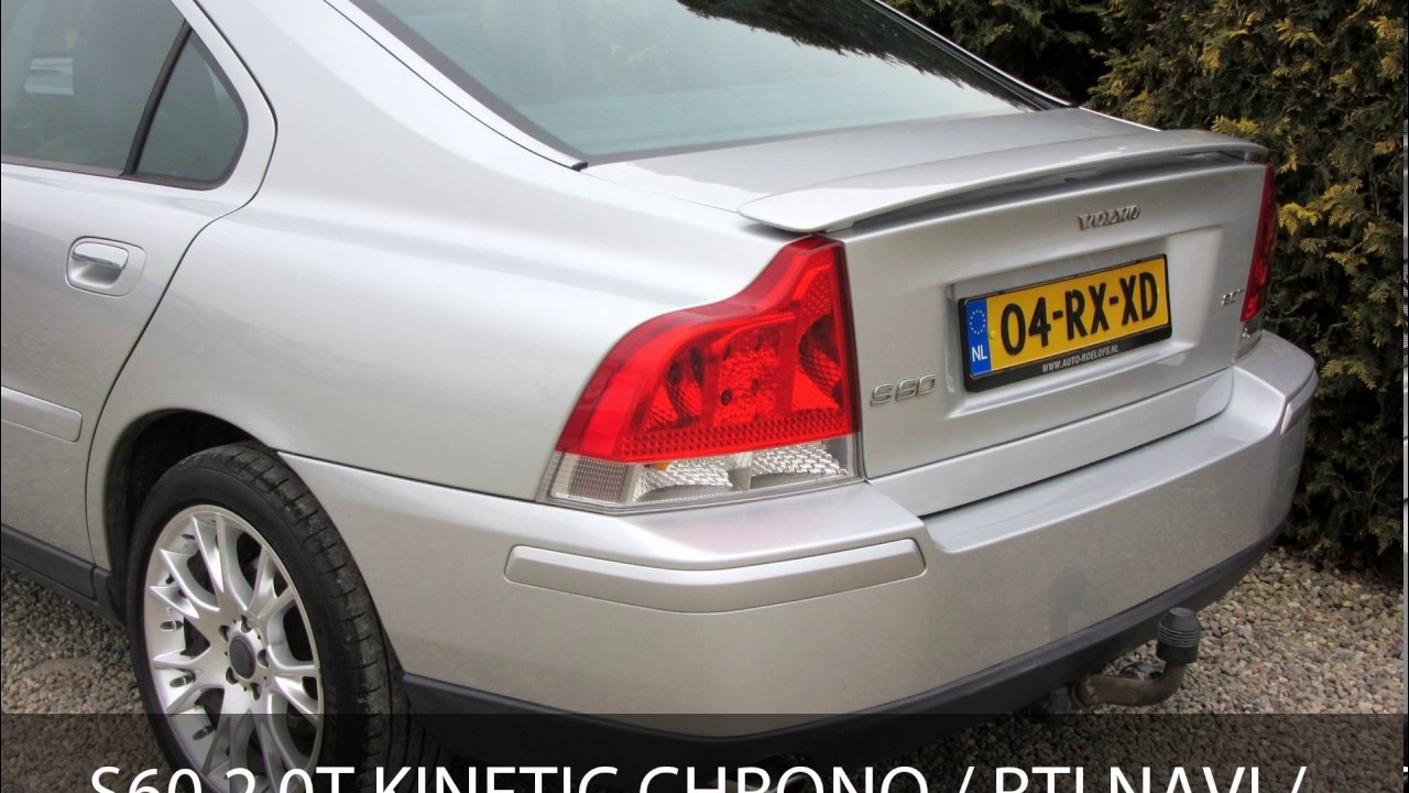 Volvo S60 2.0T KINETIC CHRONO / RTI NAVI / TOPSTAAT !!
