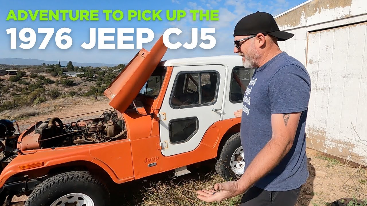 Adventure to retrieve Walmart's 1976 Jeep CJ5