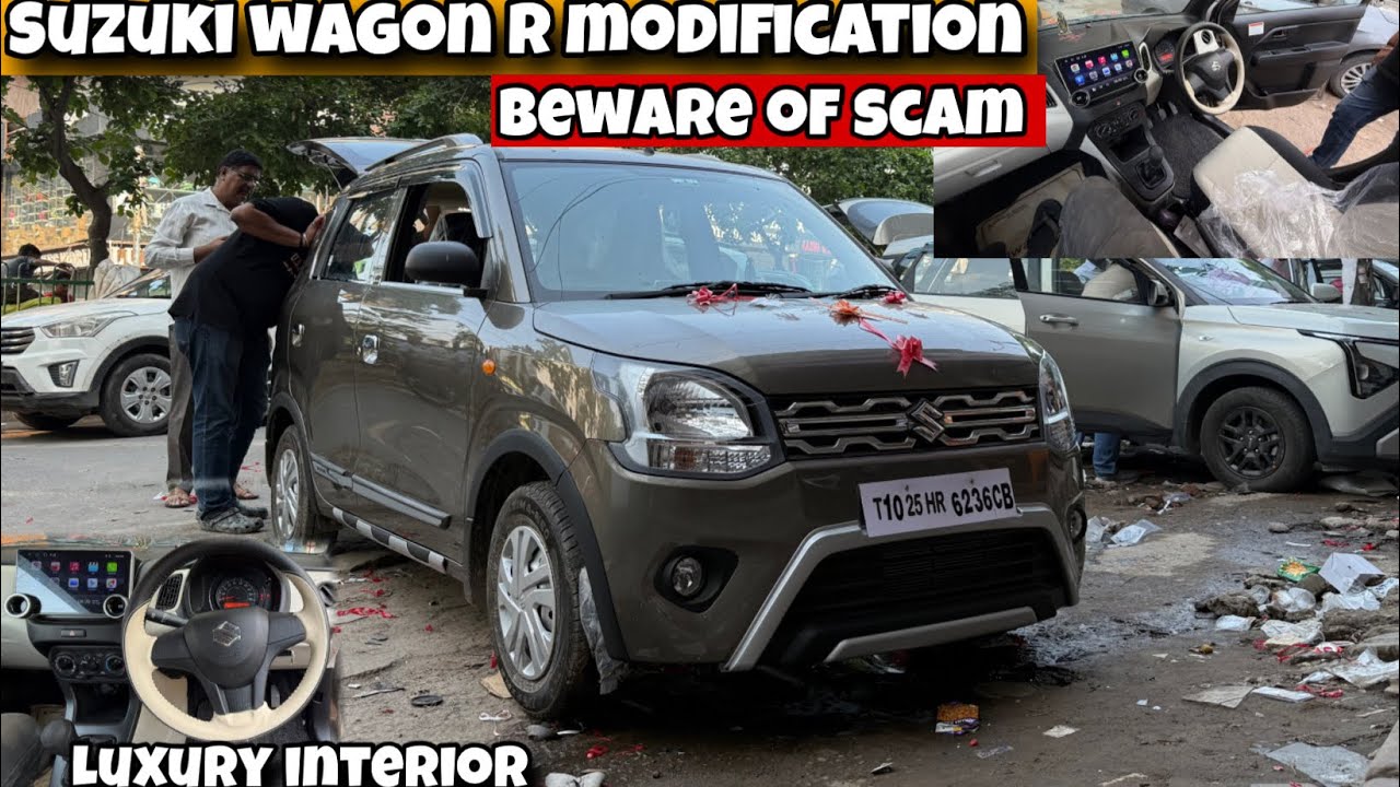 WAGON R ACCESSORIES 2025 ✅  WAGONR BASE TO TOP MODIFICATIONS 2025 ✅WAGON R MODIFIED