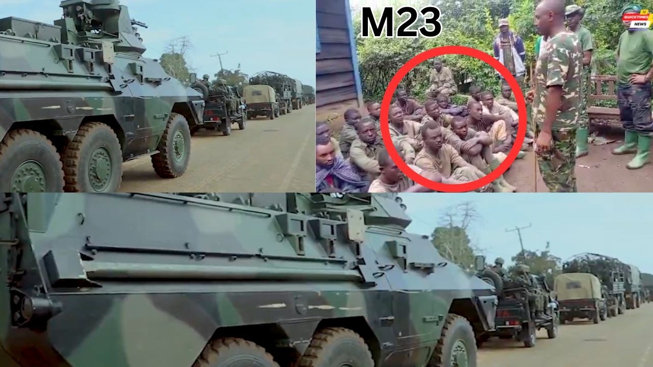 INGABO ZA WAZALENDO ZAVUZE  KO ZAFASHE INGABO ZA  M23