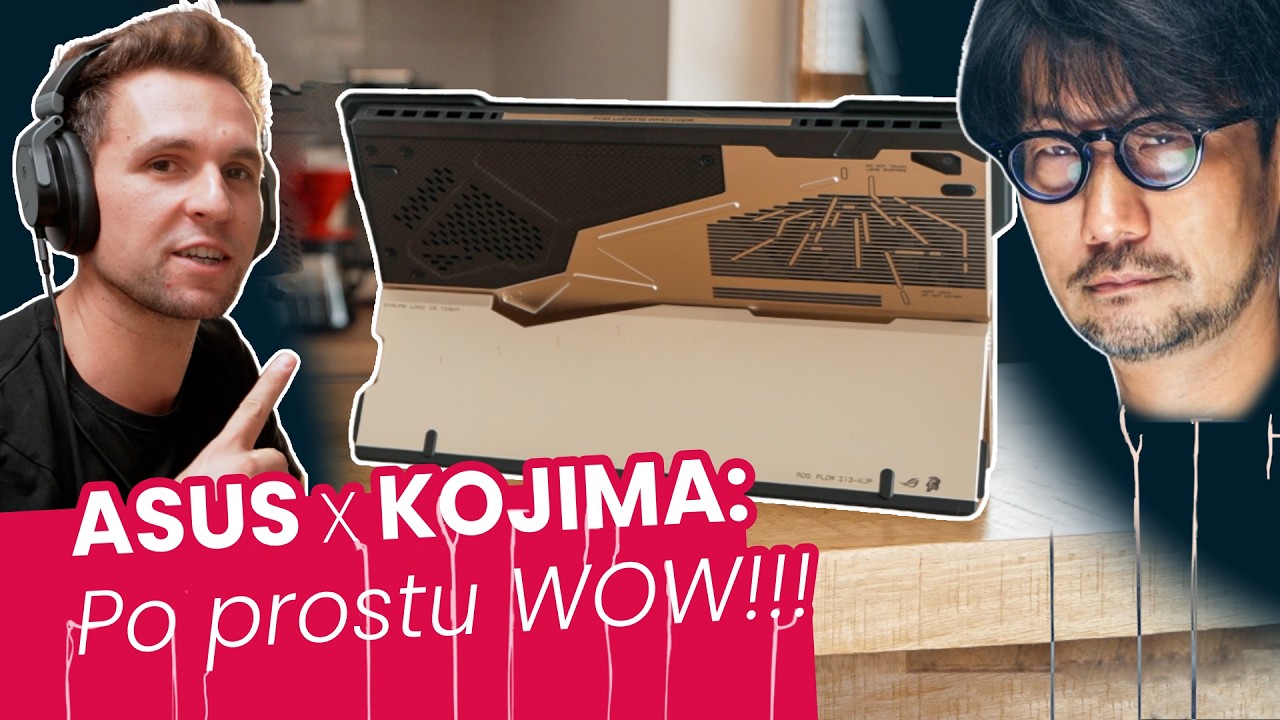 Ten Asus ROG w edycji Kojimy jest OBŁĘDNY