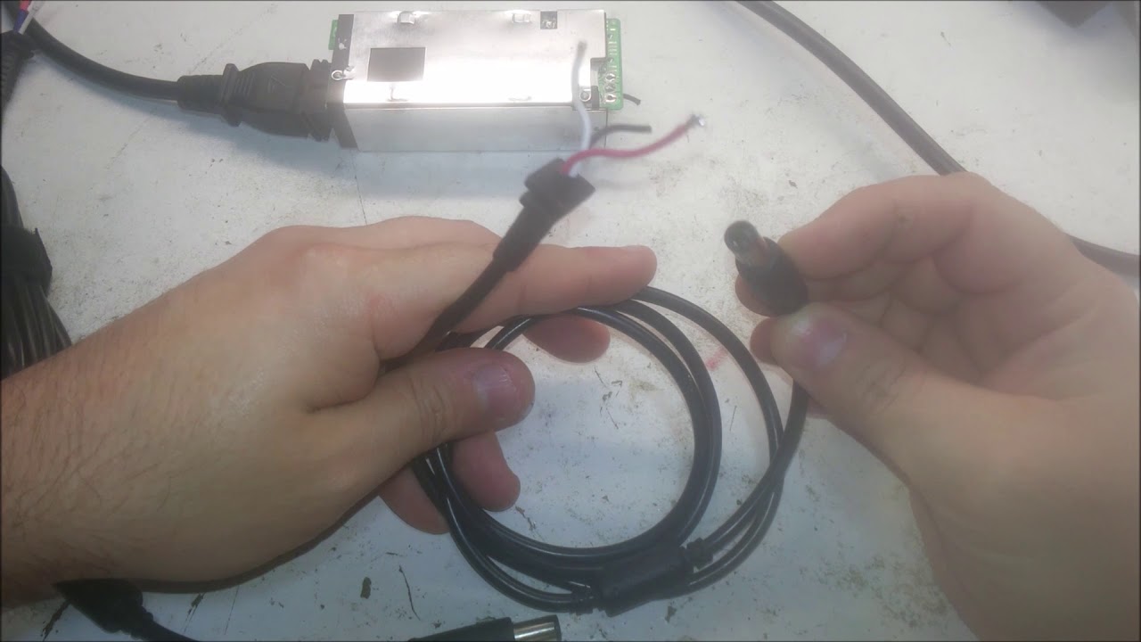 Fonte Hp Gnd Id Vo defeito no cabo 3 fios como identificar GND ID VCC do cabo