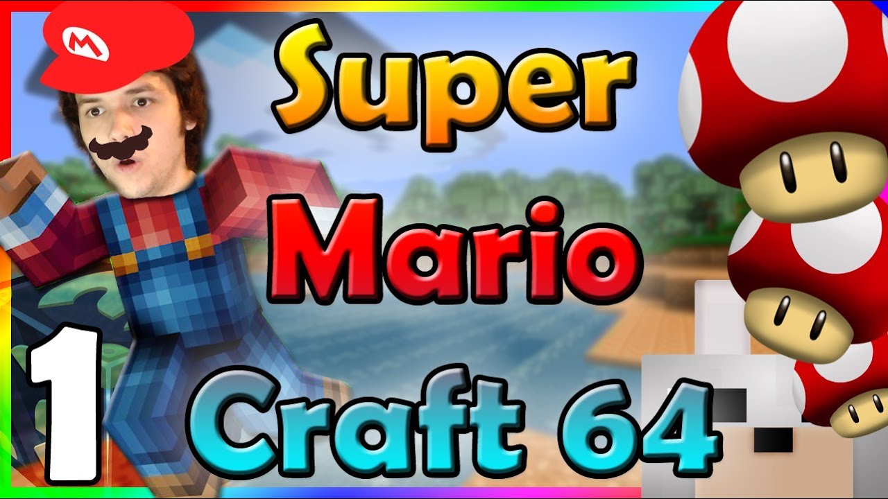 Minecraft - Super Mario Craft 64 Mini-game. PART 1 (+FaceCam)