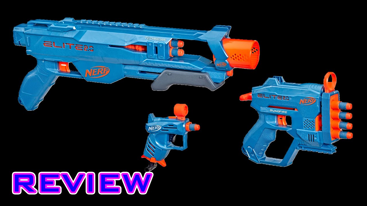 [ОБЗОР] Комплект снаряжения Nerf Elite 2.0 | Technician DS-2, Quadfire QS-4 и Ace SD-1