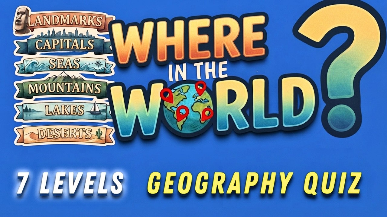 ARE YOU GOOD AT GEOGRAPHY?