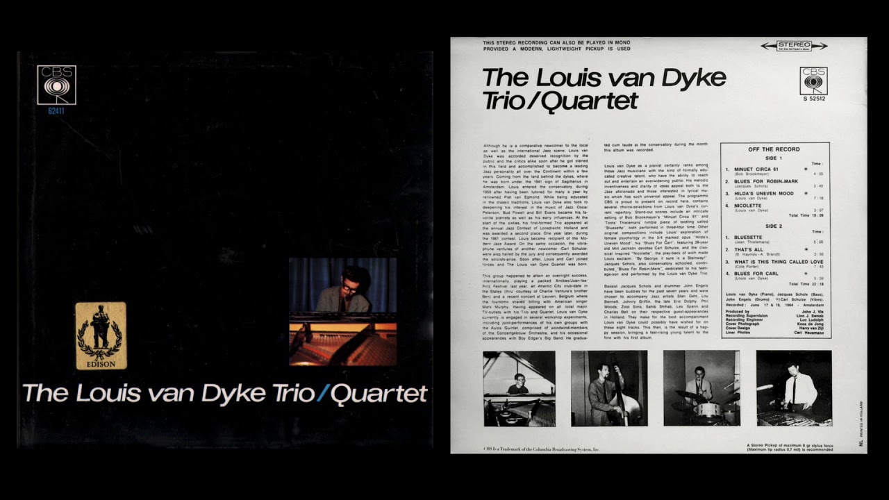 The Louis van Dijk Trio/Quartet - Minuet ca 61