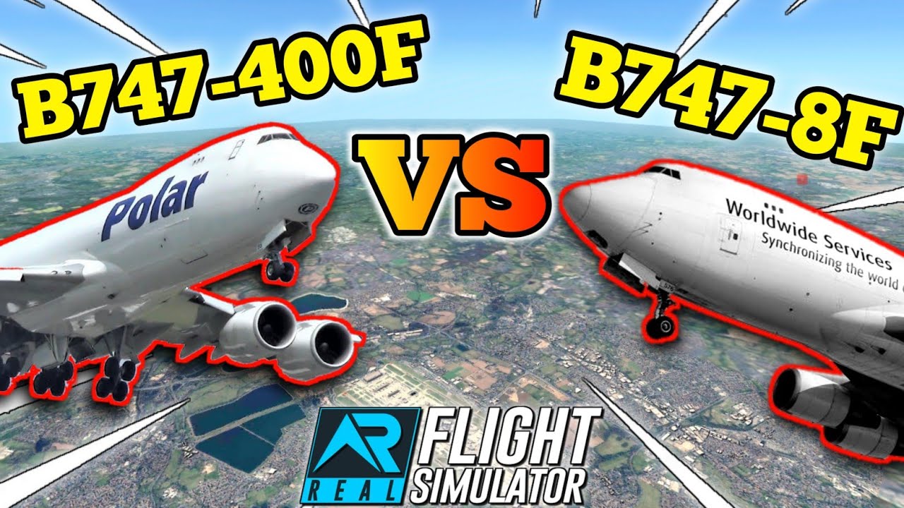 B747-400F *VS* B747-8F (close but Different) | RFS
