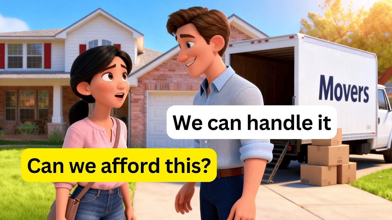 10 Easy English Conversations for Moving House | Real Life Dialogues A1-A2
