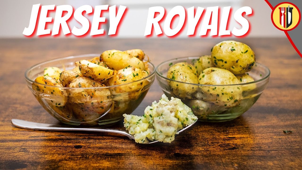 Jersey Royals Potatoes - 3 simple ways of cooking