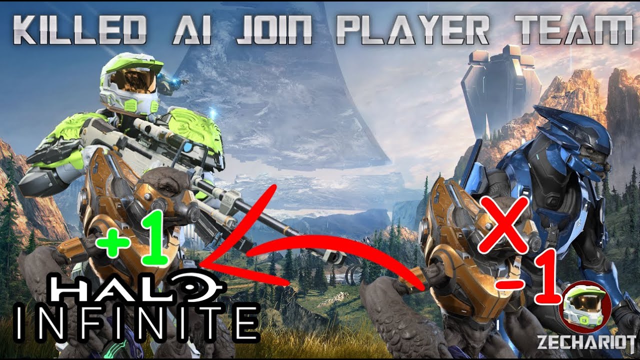 Killed Enemy AI Join Player Team | Halo Infinite Forge Tutorial