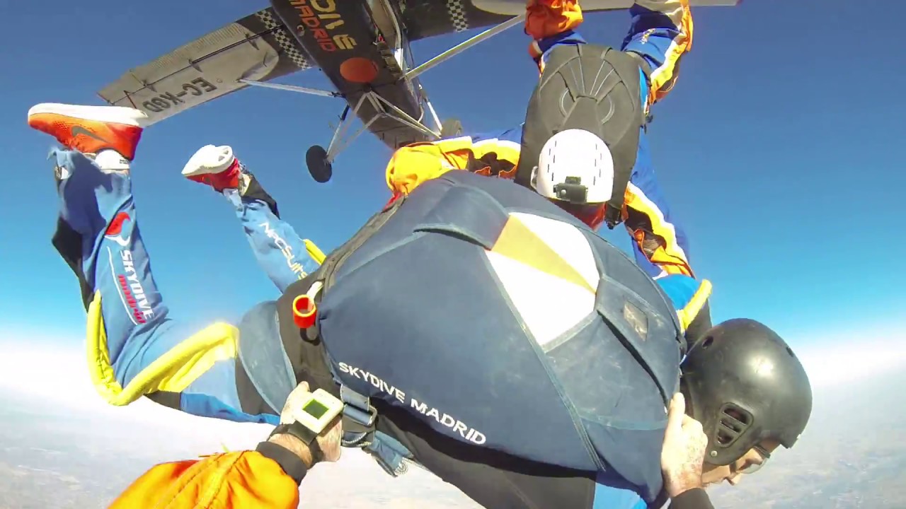 AFF level 1 Skydive Madrid