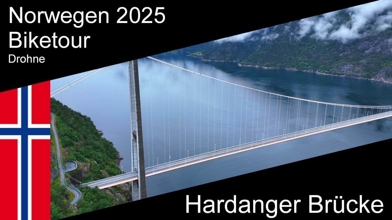 Norwegen - Hardanger Brücke