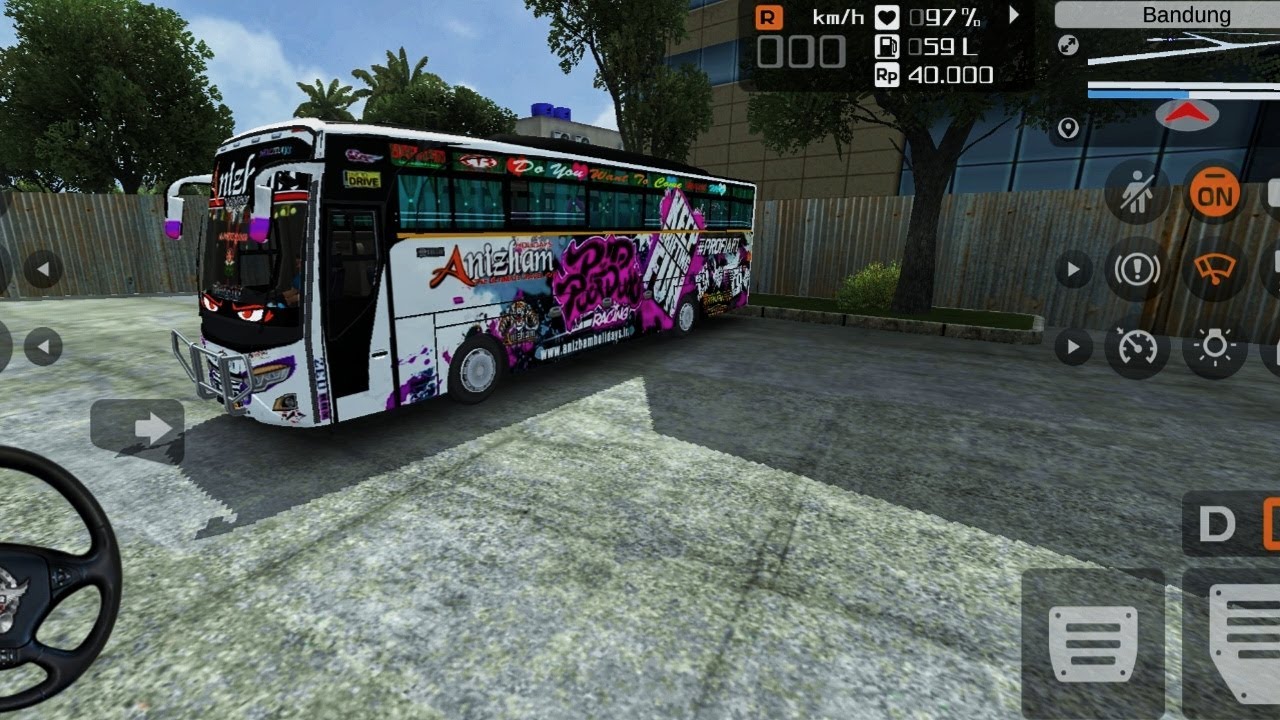 Jet Bus Anizham || Bus Simulator Indonesia