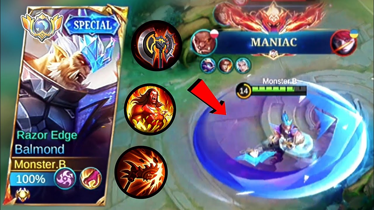 BALMOND JUNGLE NEW SPECIAL SKIN GIVE ME UNLIMITED POWER! LOOK THIS! MLBB