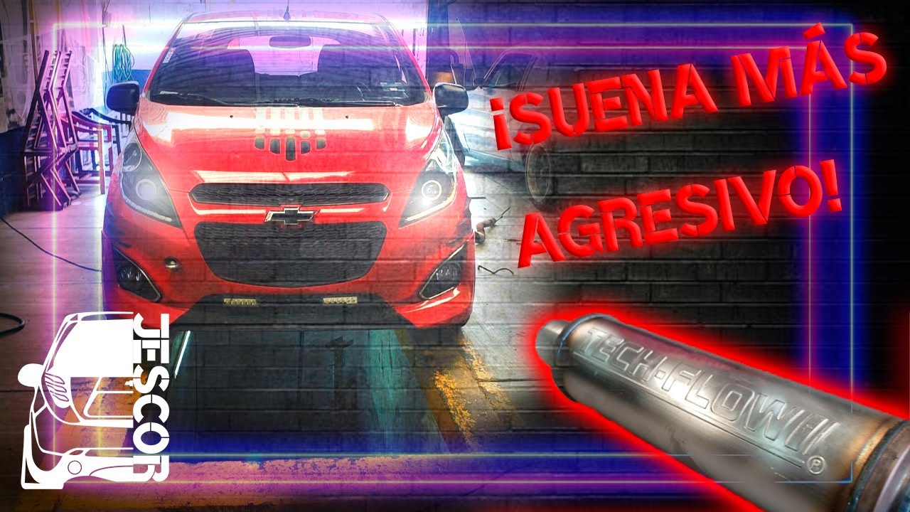 SISTEMA DE ESCAPE PT3¿CUAL ES EL MEJOR RESONADOR DE ALTO FLUJO PARA SPARK?!POR POCO DINERO!|JESCOR|