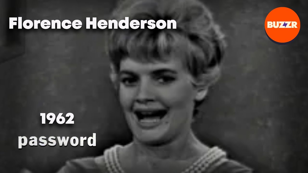 Password | 1962 | Florence Henderson & Buddy Hackett | Allen Ludden | BUZZR