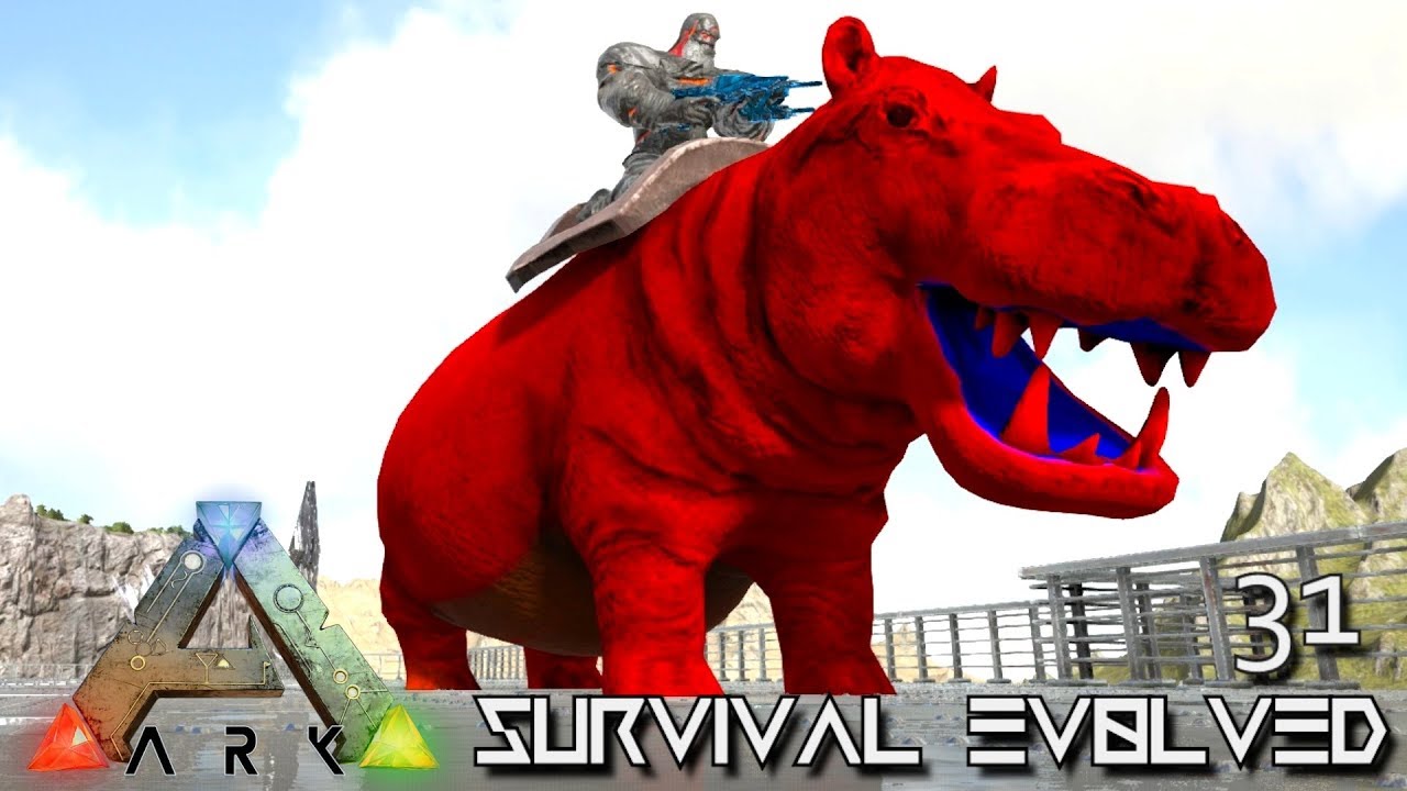 ARK: SURVIVAL EVOLVED - HIPPO TAMING & BABY BREEDING !!! E31 (MODDED ARK PUGNACIA DINOS GAMEPLAY)