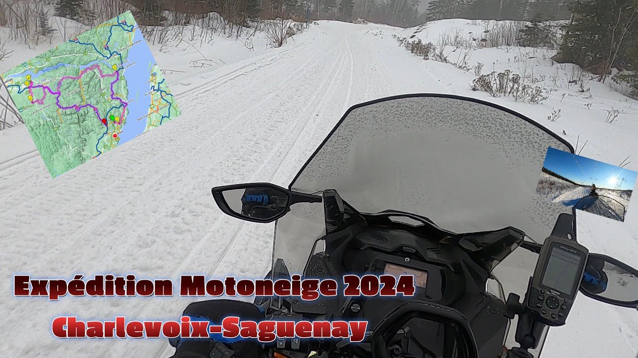 CHARLEVOIX-SAGUENAY - MOTONEIGE 2024