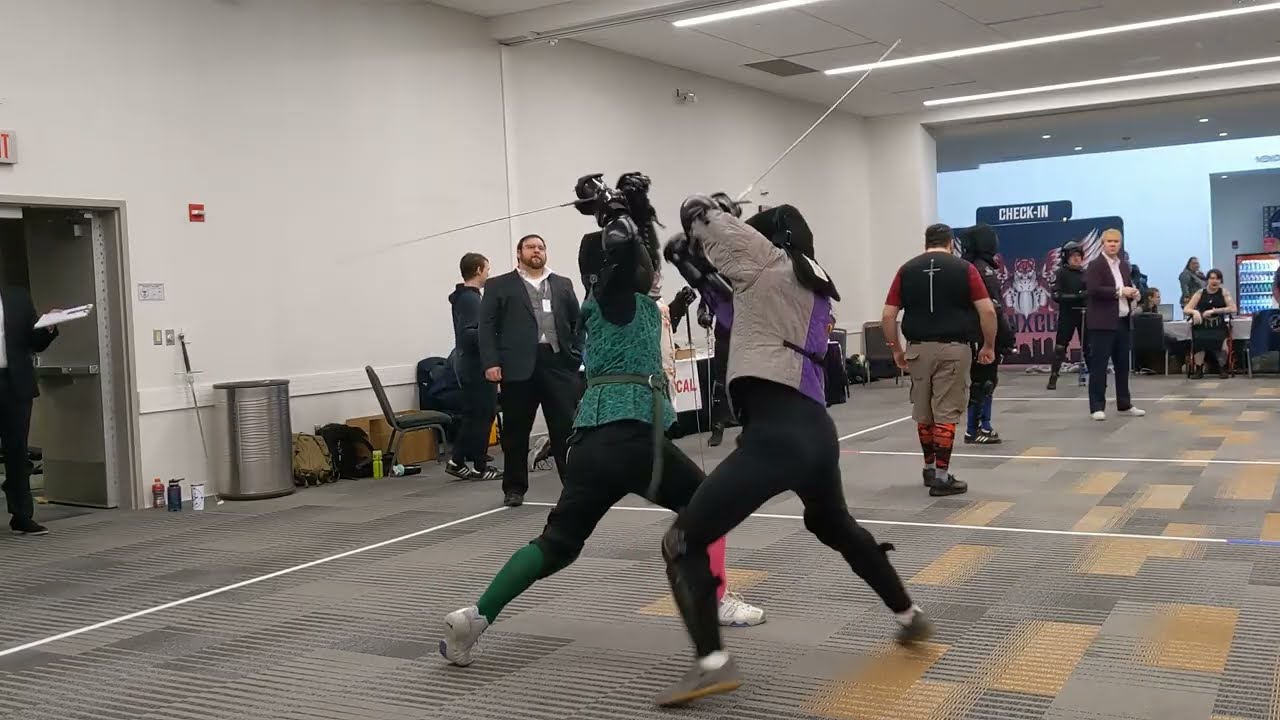 Josh Derby vs. Derek Ray: Lynx Cup 2026 Div 1 Longsword Pools