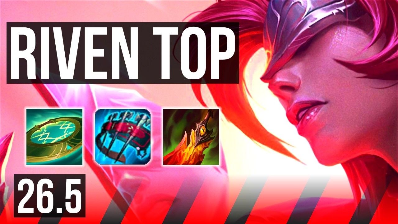 RIVEN vs ZAAHEN (TOP) | 53K damage | EUW Master | 26.5