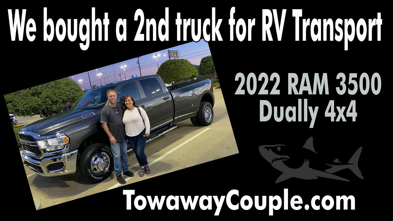 2022 Dodge RAM Dually 3500 4x4 for RV Transport