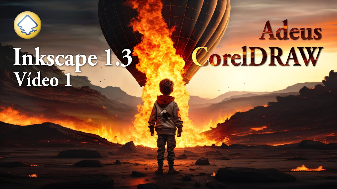 Adeus CorelDRAW - Novidades do Inkscape 1.3 - Vídeo 1