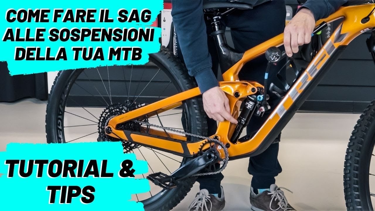 COME FARE IL SAG ALLE SOSPENSIONI MTB - TUTORIAL E TRUCCHI #marchisiobici
