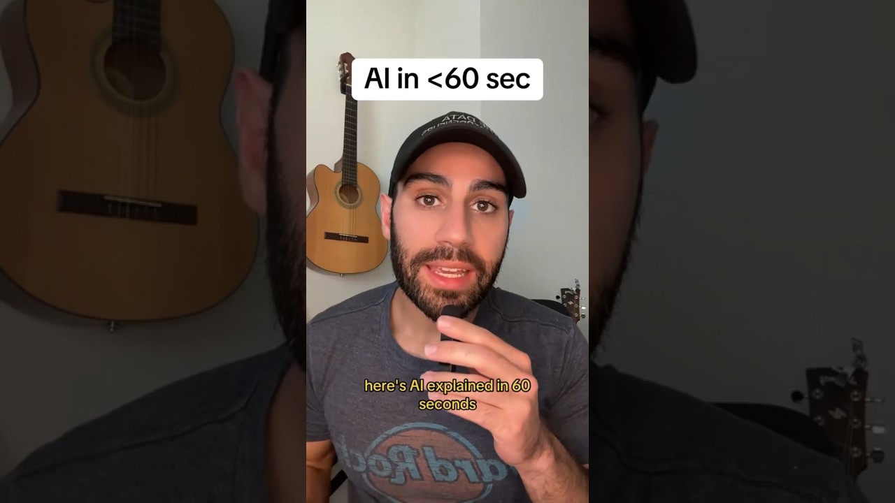 AI Explained in 60 Seconds #ai
