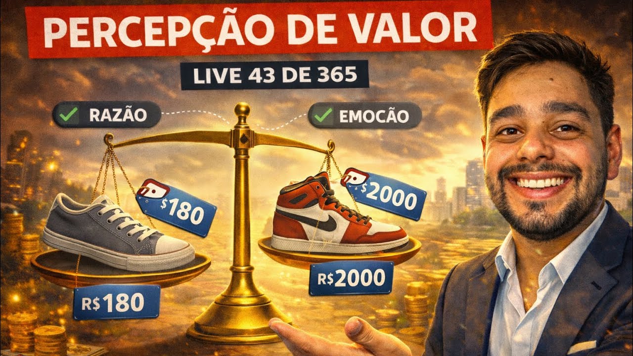 Live 43/365 Percepção de Valor