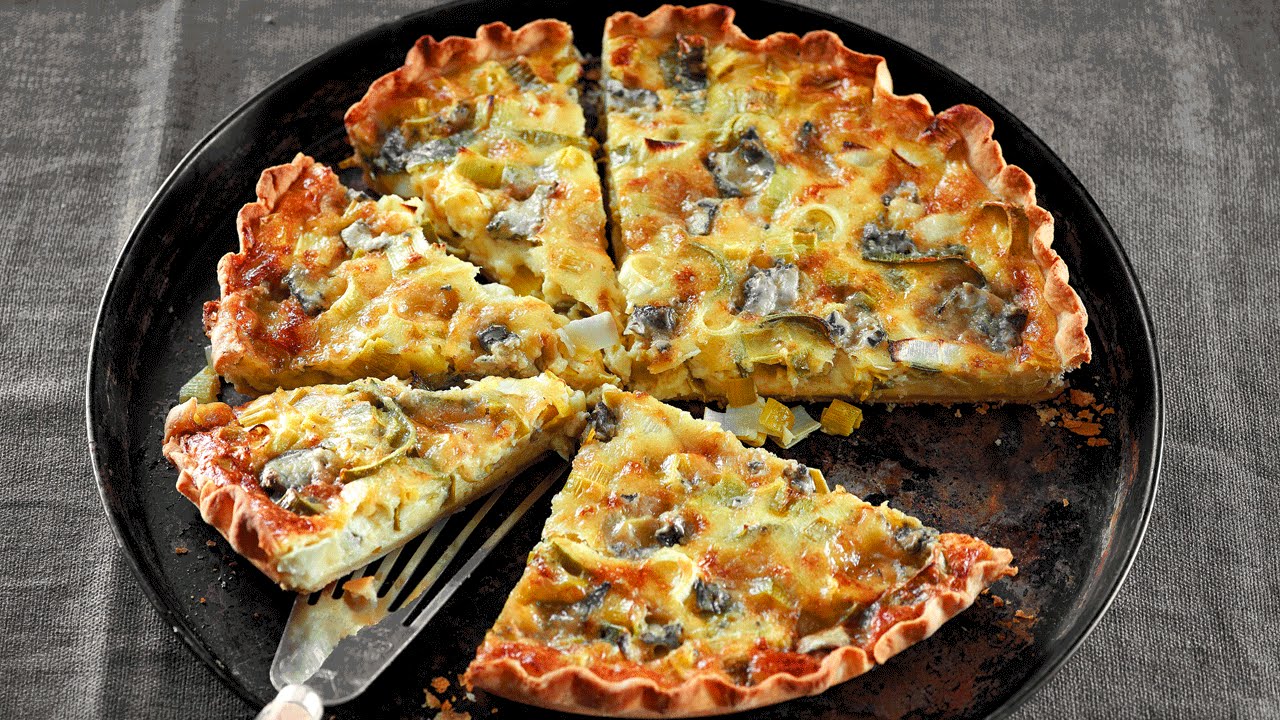 Vierkäsehoch-Wähe - Backrezept von Betty Bossi