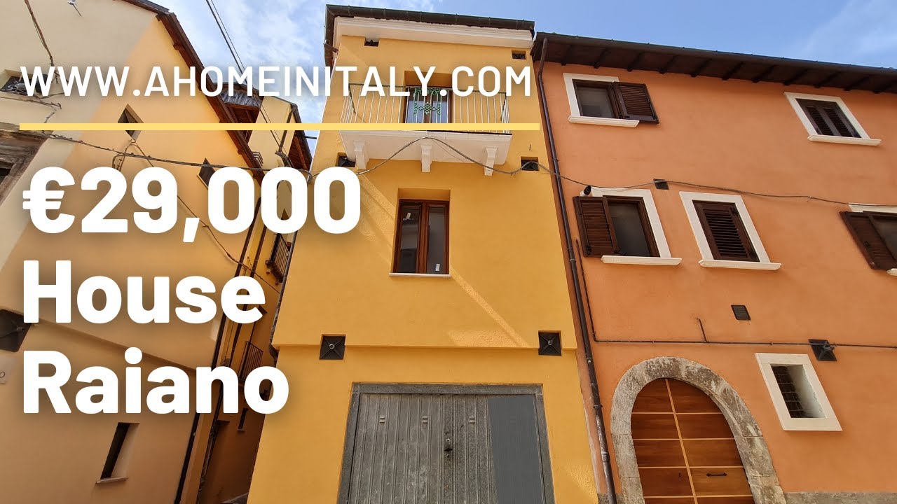BARGAIN property in a beautiful location in Abruzzo, Italy.