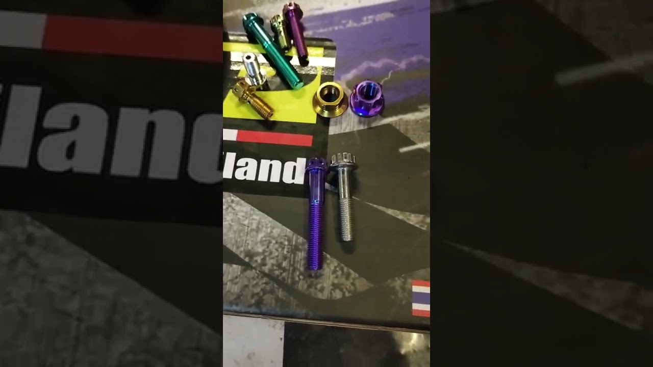 Alin nga ba Ang mas mabigat gr5 titanium bolts or Heng, CNC bolts?