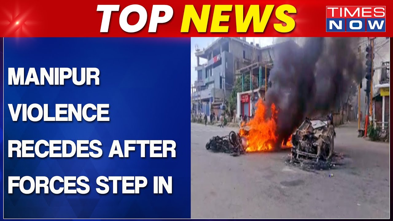 Manipur Violence | Situation Under Control After IAF Conducts Sorties; Evacuations Continue|Top News
