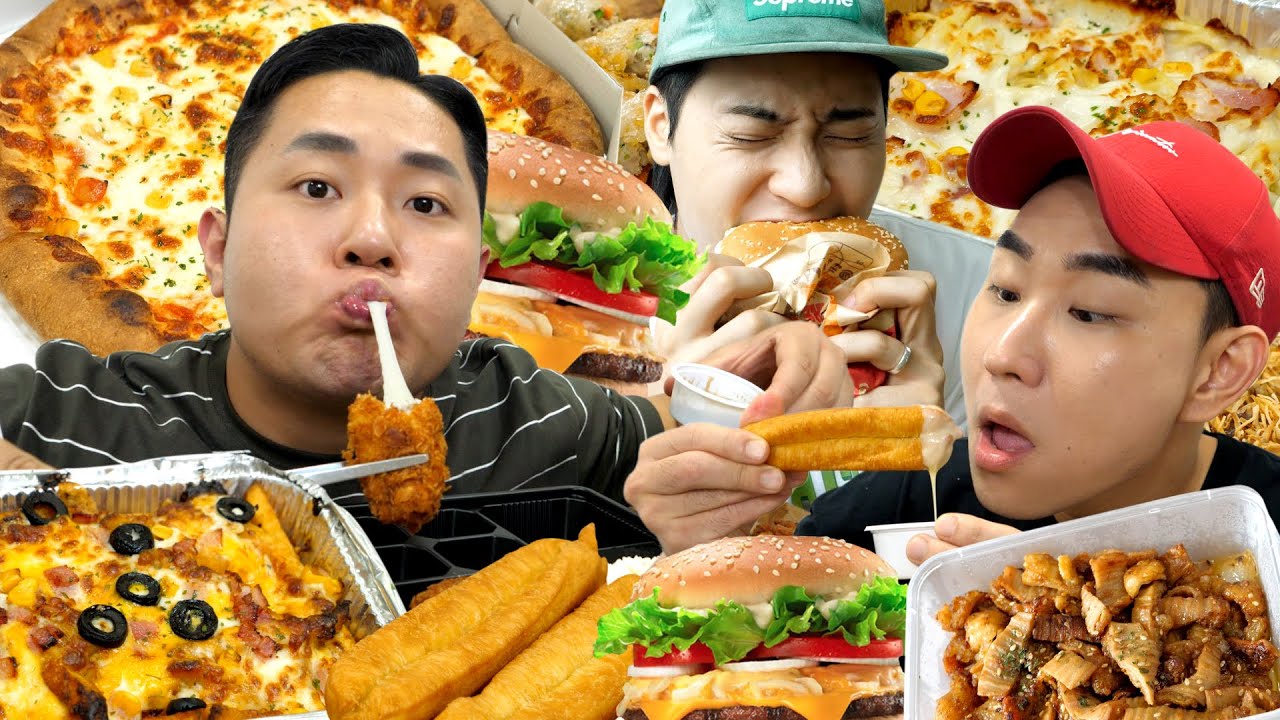 24시간 동안 느끼한 음식만 먹기... 미친 느끼함으로 하루를 버텨라