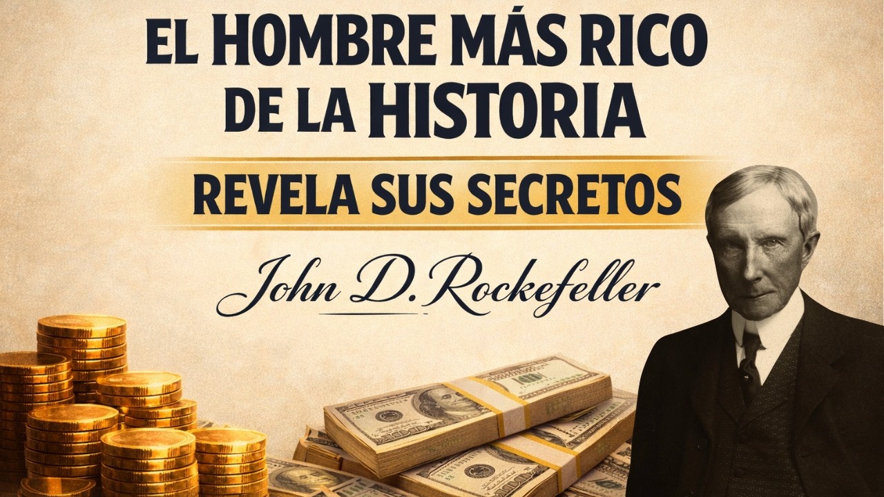 EL HOMBRE MÁS RICO DE LA HISTORIA REVELA SUS SECRETOS - John D. Rockefeller