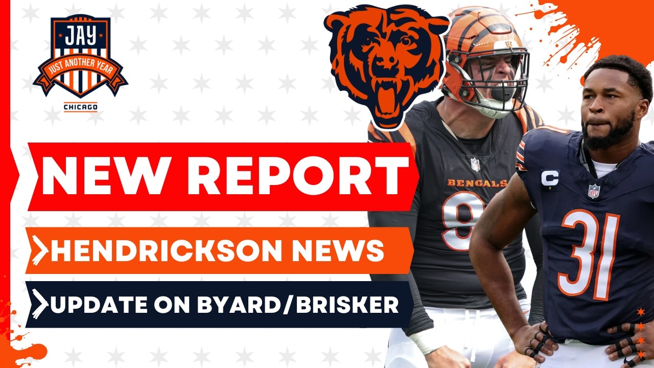 NEWS: Bears Get Big News on Trey Hendrickson Per Adam Schefter + Kevin Byard/Jaquan Brisker Update