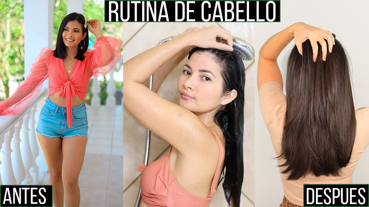 RUTINA INTENSIVA PARA CRECER EL CABELLO RAPIDO | Bessy Dressy