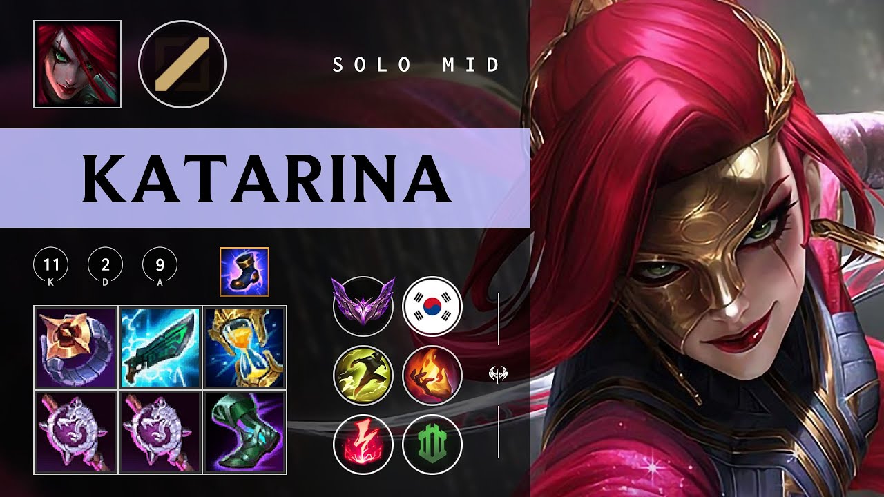 Katarina Mid vs LeBlanc - KR Master Patch 26.01