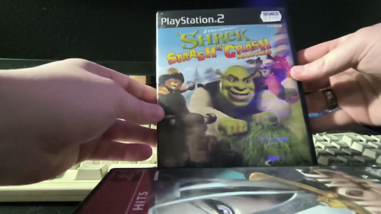 Shrek Smash n' crash Racing Box & Manual Reading