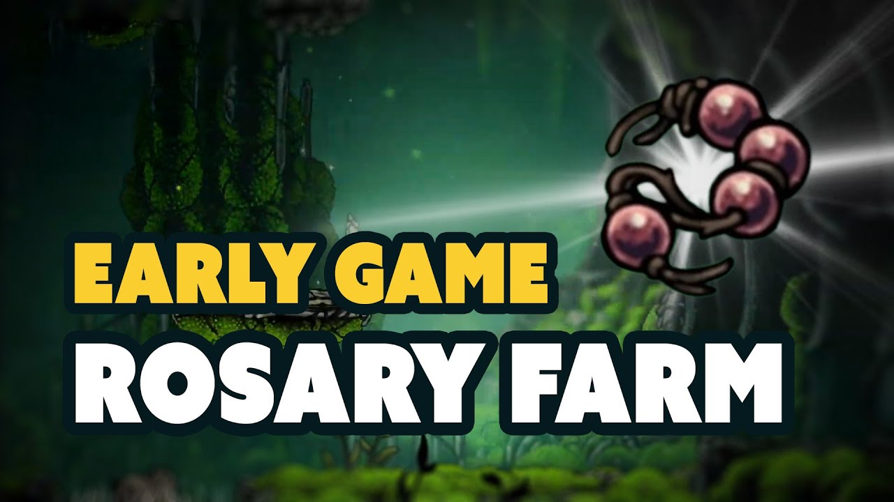 Hollow Knight Silksong - Super Early Game Rosary Farm