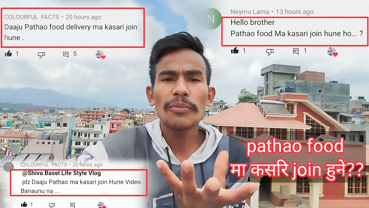Pathao Food Delivery Job Ma Kasari Join Hune?👍Shiva Basel Life Style Pathao Vlog