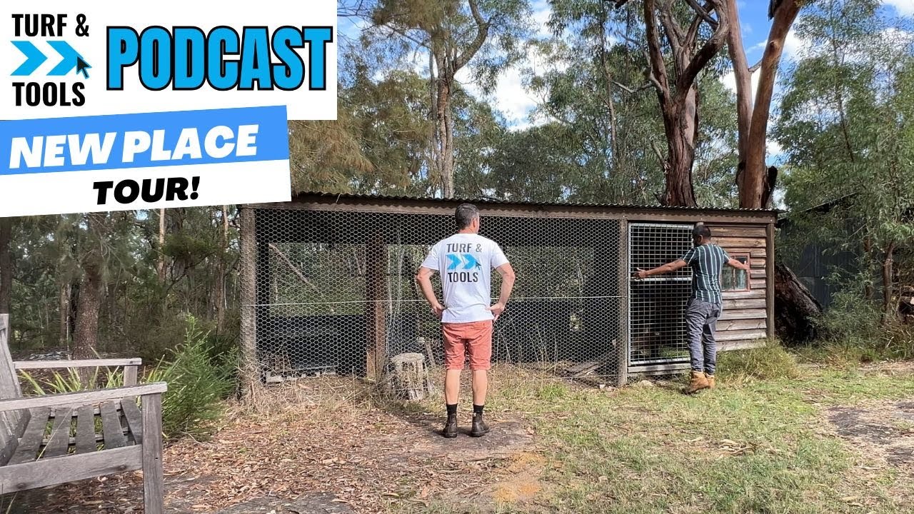 Turf And Tools Podcast #10 Carthic checks out the new Turf And Tools headquarters.