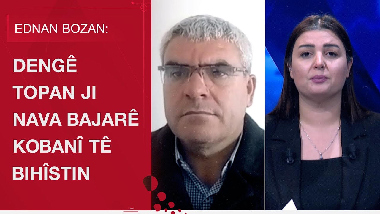 Ednan Bozan: Dengê topan ji nava bajarê Kobanî tê bihîstin
