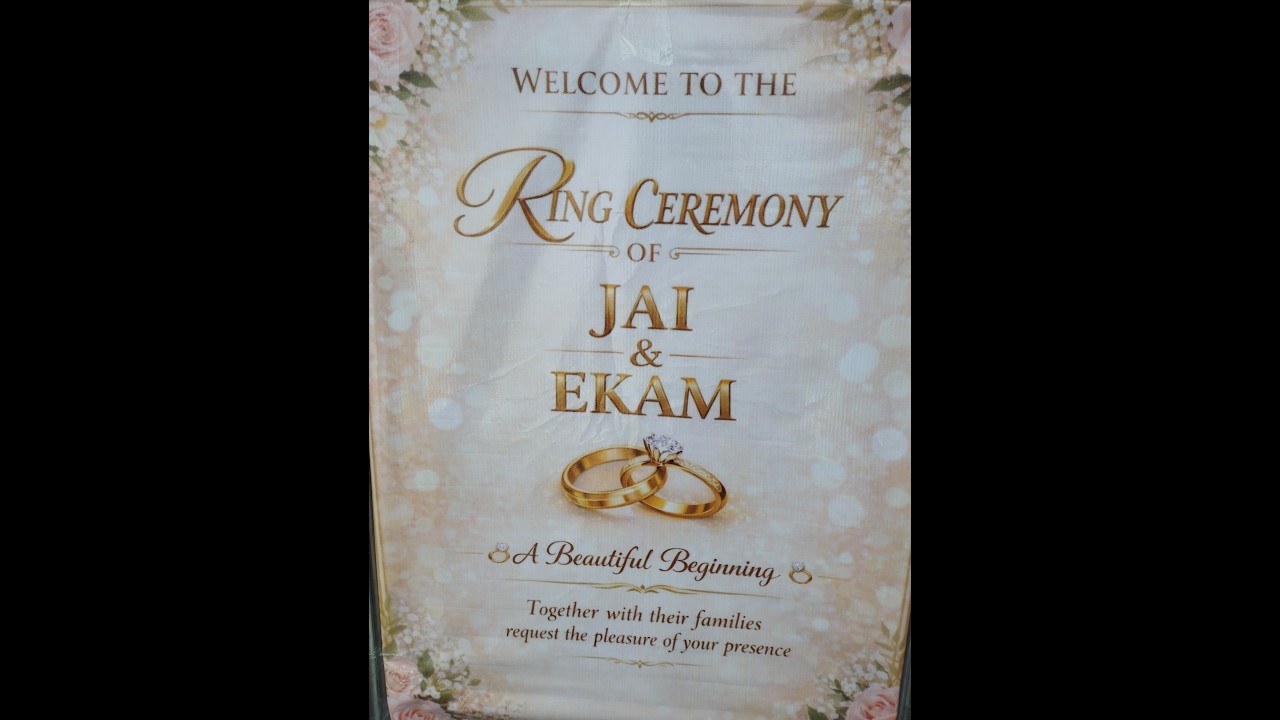 Ring Ceremony, JAI & EKAM