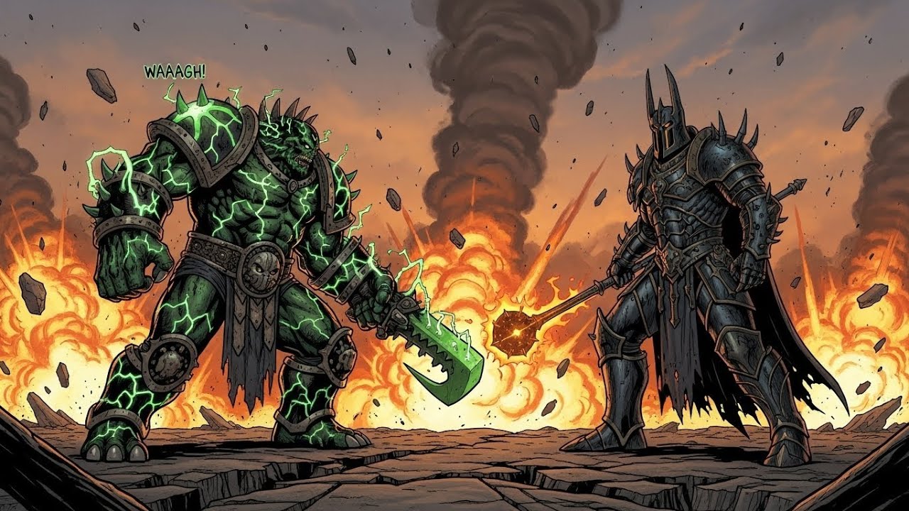 DER GRÖSSTE KRIEG: 40K ORKS GEGEN DIE ARMEEN VON MORDOR